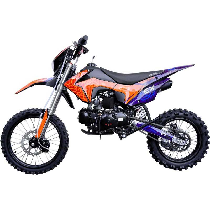 Питбайк BSE EX-125 Blue Orange Ant 14/12