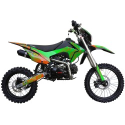 Питбайк BSE EX-125 Green Orange Ant 14/12