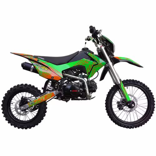 Питбайк BSE EX-125 Green Orange Ant