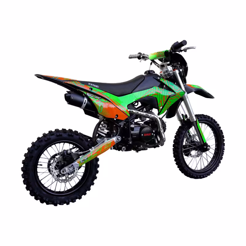 Питбайк BSE EX-125 Green Orange Ant