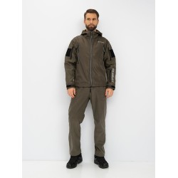 Костюм мужской Huntsman (Восток) Камелот, ткань Softshell, хаки, размер 52-54, 182 см