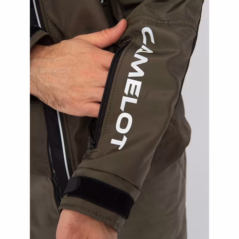 Костюм мужской Huntsman (Восток) Камелот, ткань Softshell, хаки, размер 60-62, 188 см