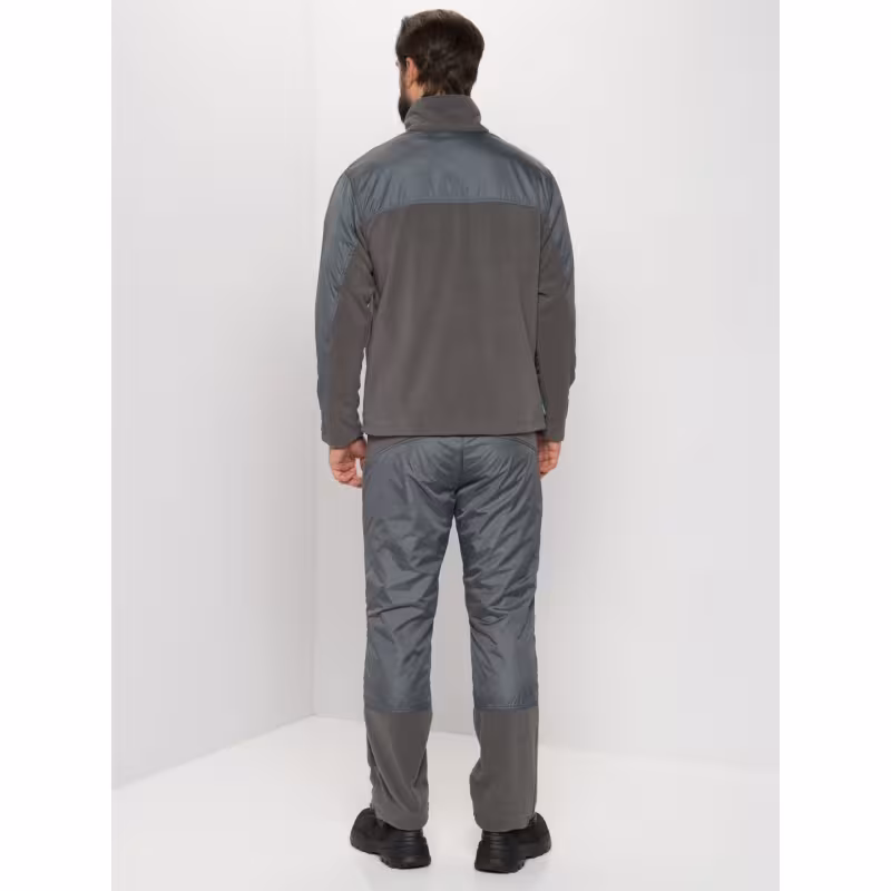 Костюм мужской Huntsman (Восток) Пикник-Люкс, ткань Флис, серый, размер 52-54, 182-188 см