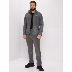 Костюм мужской Huntsman (Восток) Пикник-Люкс, ткань Флис, серый, размер 60-62, 182-188 см