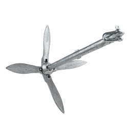 Якорь-кошка Мореман оцинкованная сталь, складной тип В, 7.5 кг