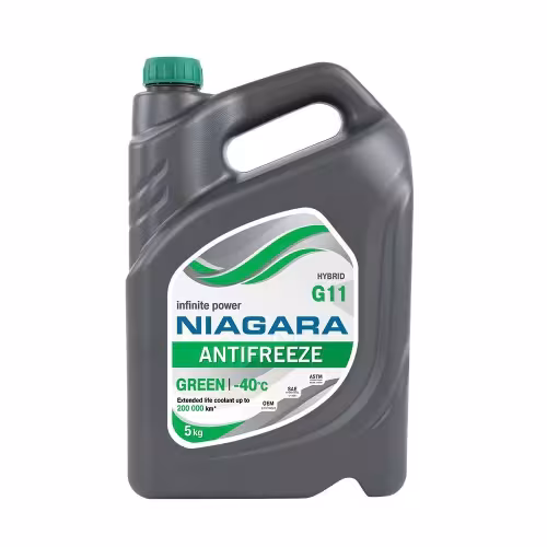 Антифриз Niagara G11, зеленый, 5 кг