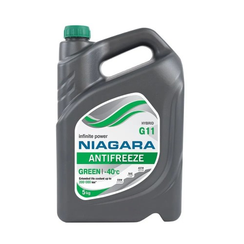 Антифриз Niagara G11, зеленый, 5 кг