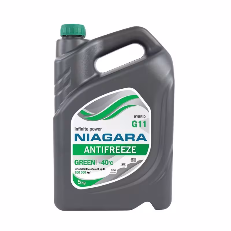 Антифриз Niagara G11, зеленый, 5 кг