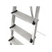 Стремянка Krause Safety 128973 алюминиевая, 1х7 ступеней