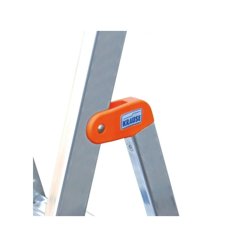 Стремянка Krause Safety 128973 алюминиевая, 1х7 ступеней
