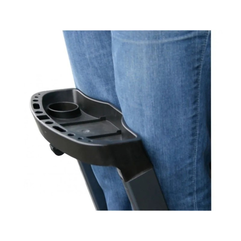 Стремянка Krause Safety 128973 алюминиевая, 1х7 ступеней