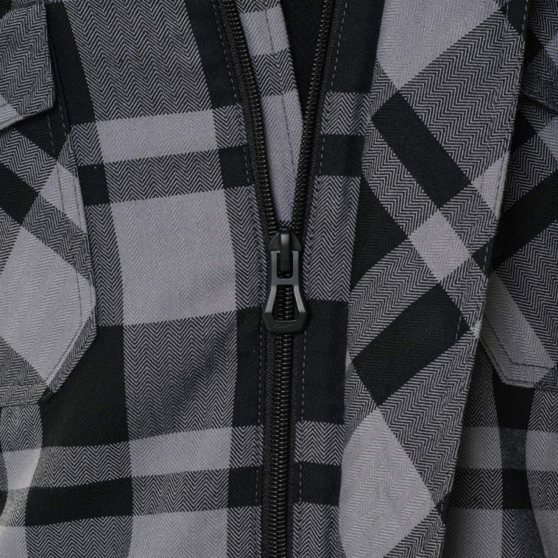 Моторубашка Dragonfly Streetfighter Grey с защитой 2024, серый, размер XL