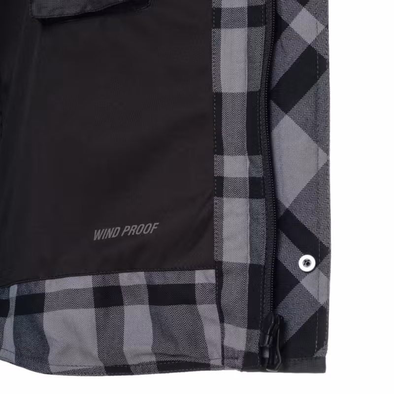 Моторубашка Dragonfly Streetfighter Grey с защитой 2024, серый, размер XXL