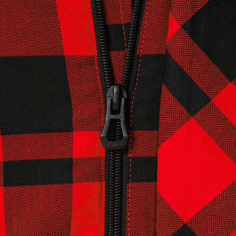 Моторубашка Dragonfly Streetfighter Red с защитой 2024, красный, размер XL