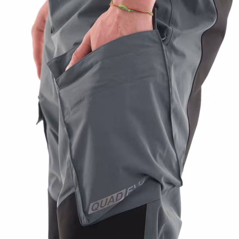 Брюки мужские Dragonfly Quad 2.0 Gray, мембрана, серый, размер XL, 188 см