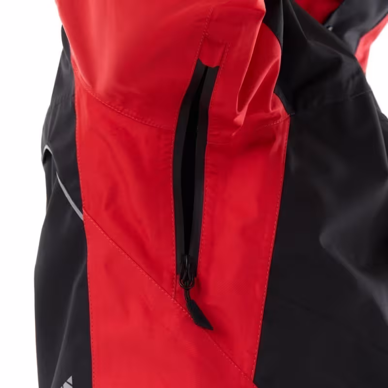 Куртка мужская Dragonfly Quad Pro Black - Red 2023, мембрана, красный/черный, размер L, 182 см
