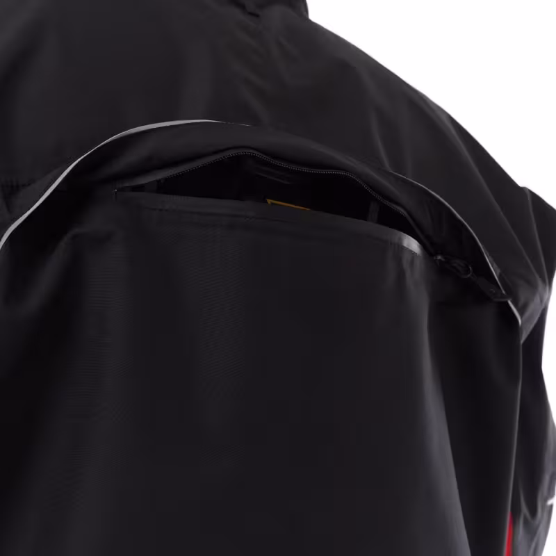 Куртка мужская Dragonfly Quad Pro Black - Red 2023, мембрана, красный/черный, размер XXL, 188 см