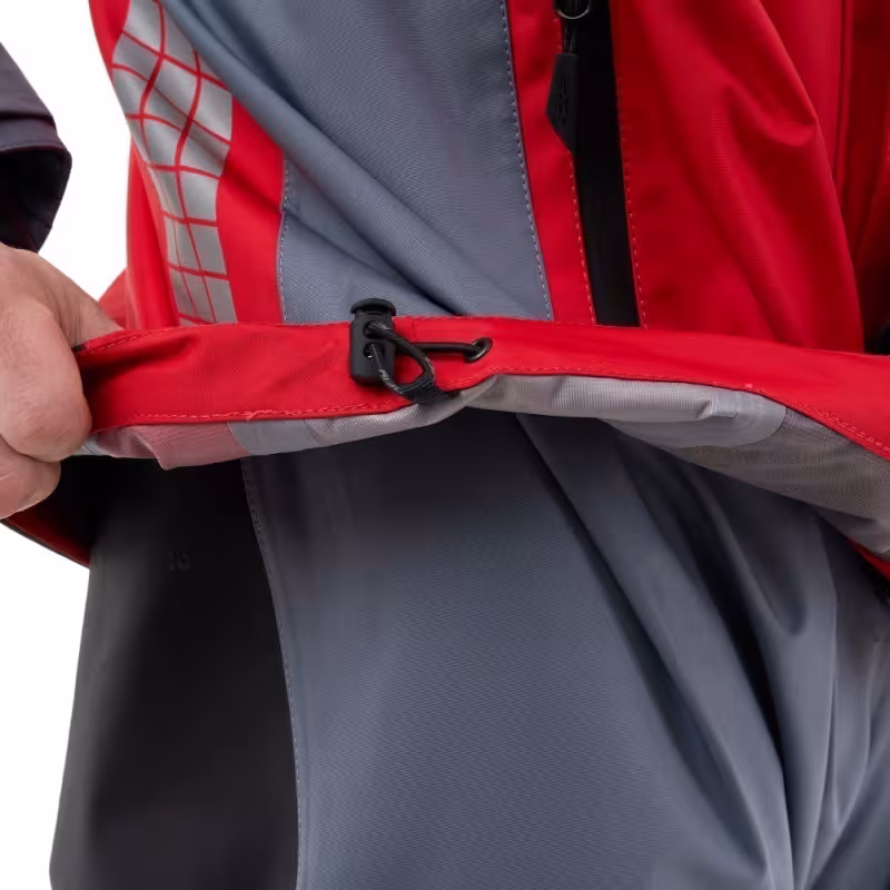 Куртка мужская Dragonfly Quad Pro Red - Grey 2024, мембрана, красный/серый, размер XXL, 188 см