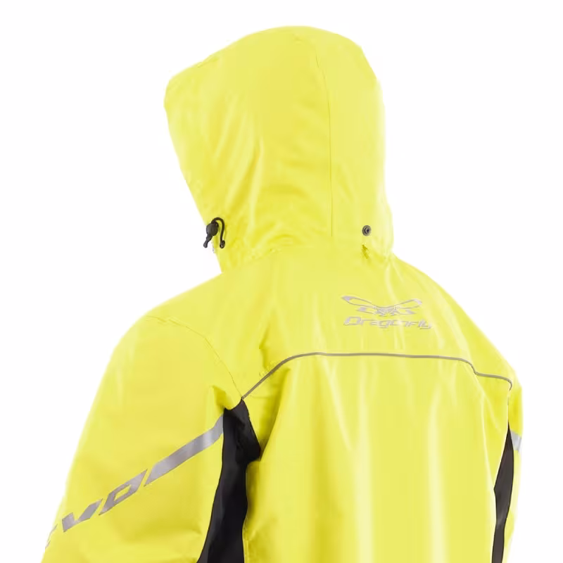 Куртка - дождевик Dragonfly EVO Yellow 2023, мембрана, желтый, размер XXL, 188 см