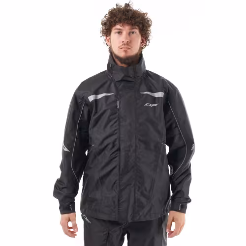 Куртка - дождевик Dragonfly EVO 2023 Black, мембрана, черный, размер L, 182 cм