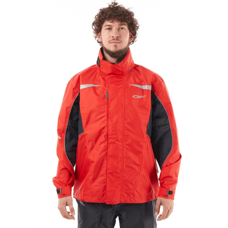 Куртка - дождевик Dragonfly EVO 2023 Red, мембрана, красный, размер S, 170 см