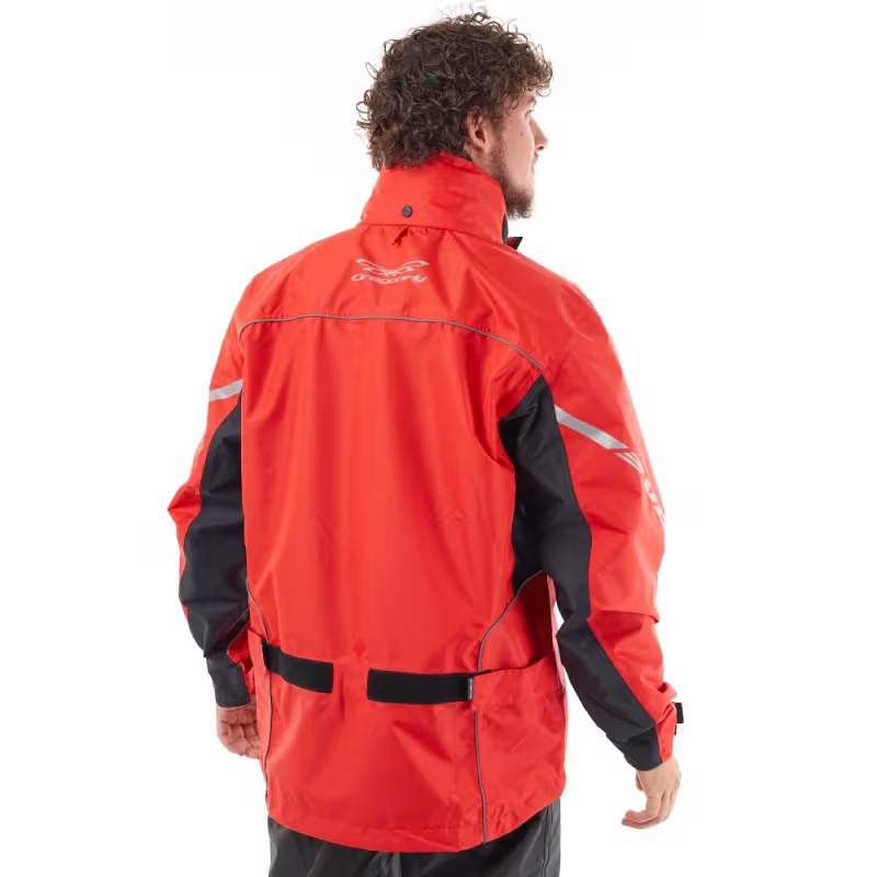 Куртка - дождевик Dragonfly EVO 2023 Red, мембрана, красный, размер S, 170 см