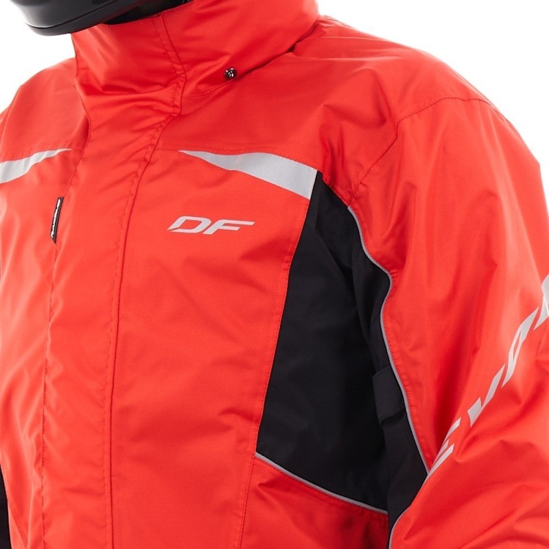 Куртка - дождевик Dragonfly EVO 2023 Red, мембрана, красный, размер S, 170 см