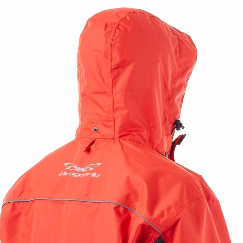 Куртка - дождевик Dragonfly EVO 2023 Red, мембрана, красный, размер XL, 188 см