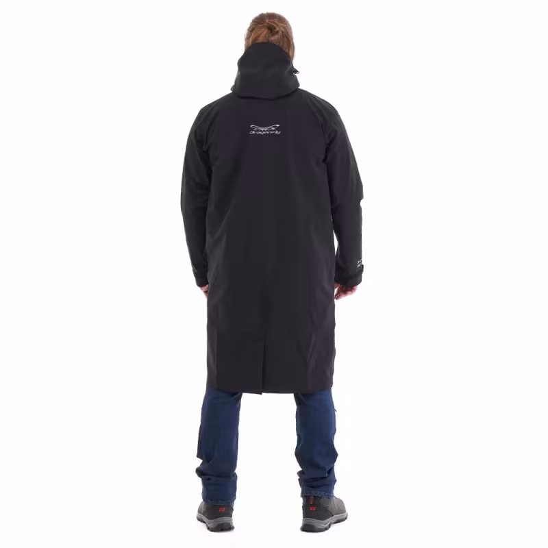 Плащ-дождевик Dragonfly Raincoat 2.0 2024, черный, размер L