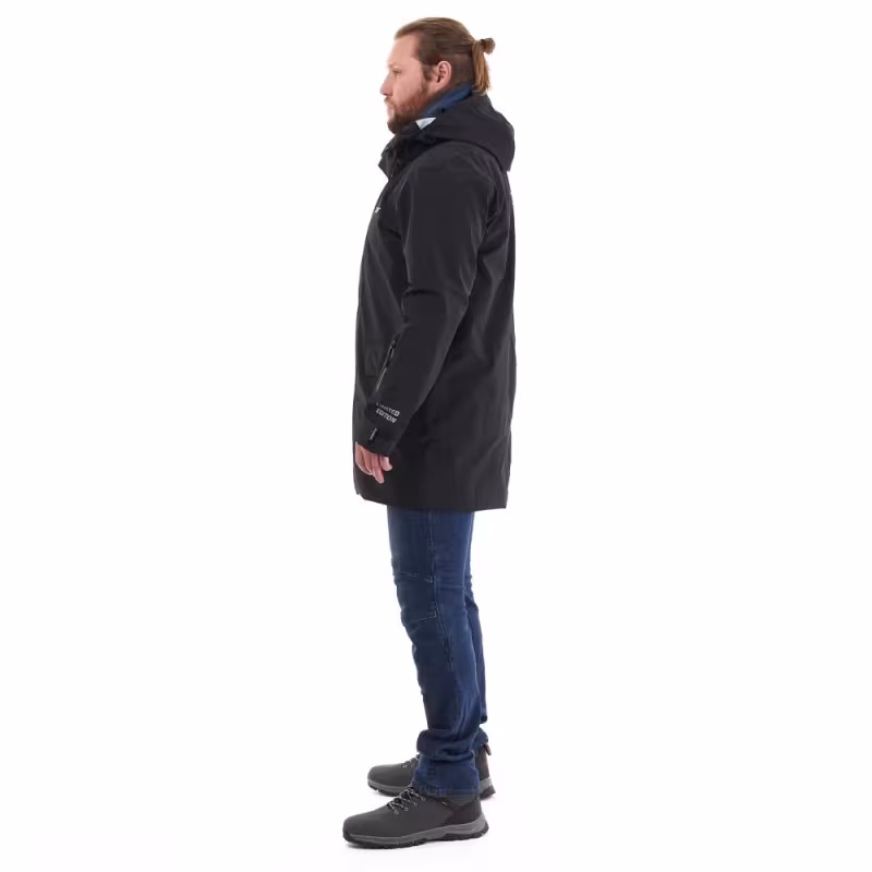 Плащ-дождевик Dragonfly Raincoat 2.0 2024, черный, размер L