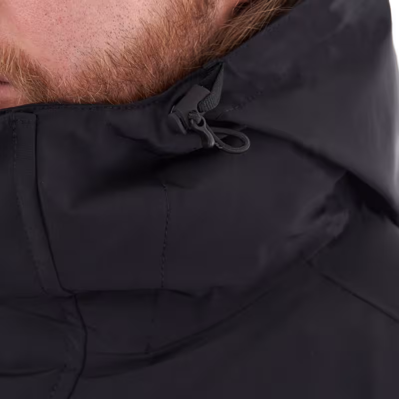 Плащ-дождевик Dragonfly Raincoat 2.0 2024, черный, размер L