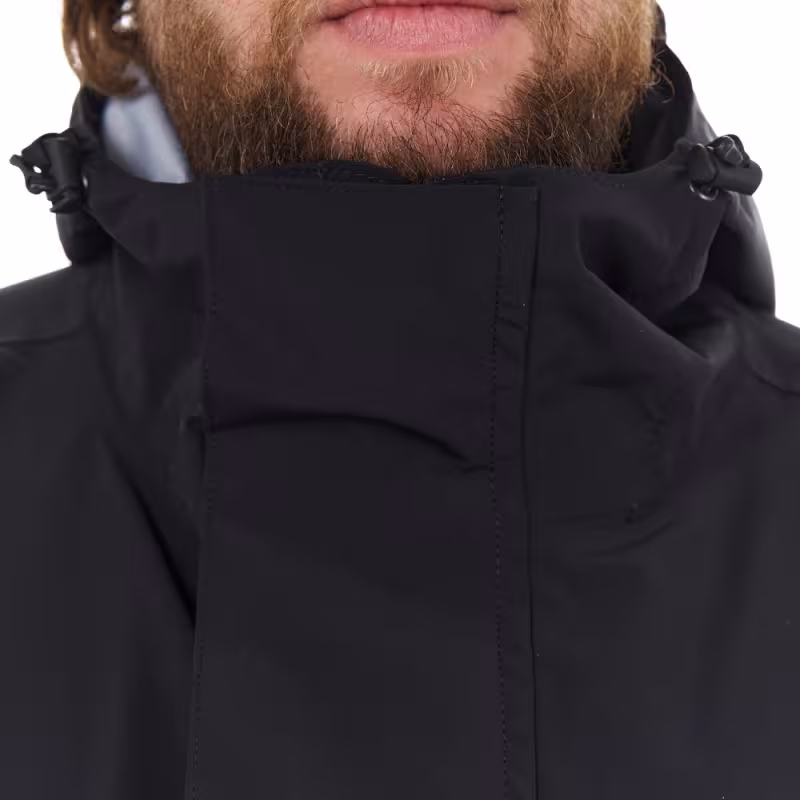 Плащ-дождевик Dragonfly Raincoat 2.0 2024, черный, размер XL