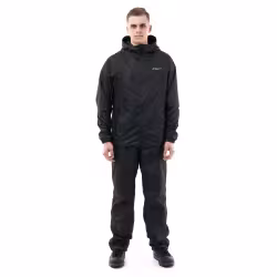 Костюм мужской Dragonfly Active 2.0 Man Black 2023, мембрана DFTEX, черный, размер S, 170 см
