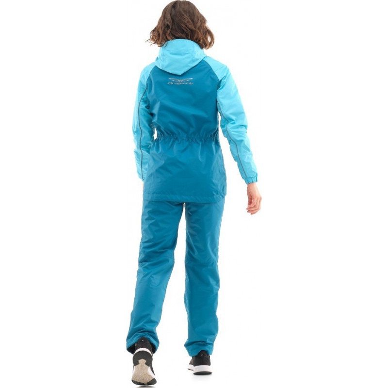 Костюм женский Dragonfly Active 2.0 Blue-Marine 2023, мембрана DFTEX, синий, размер L, 176 см