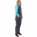 Костюм женский Dragonfly Active 2.0 Graphite - Blue 2023, мембрана DFTEX, черный/синий, размер L, 176 см
