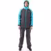 Костюм женский Dragonfly Active 2.0 Graphite - Blue 2023, мембрана DFTEX, черный/синий, размер L, 176 см