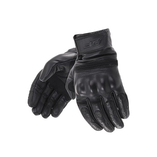 Мотоперчатки Dragonfly Street, кожа, черный, размер L