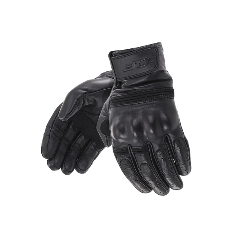Мотоперчатки Dragonfly Street, кожа, черный, размер XL