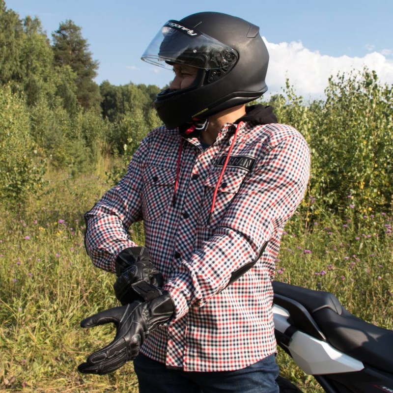 Мотоперчатки Dragonfly Highway, кожа, черный, размер L