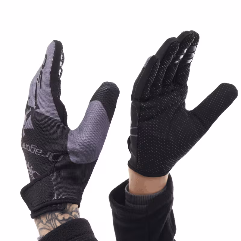 Мотоперчатки Dragonfly Cross, полиэстер, черный/серый, размер XL