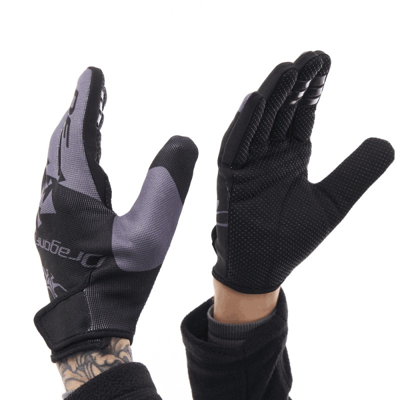 Мотоперчатки Dragonfly Cross, полиэстер, черный/серый, размер 2XL