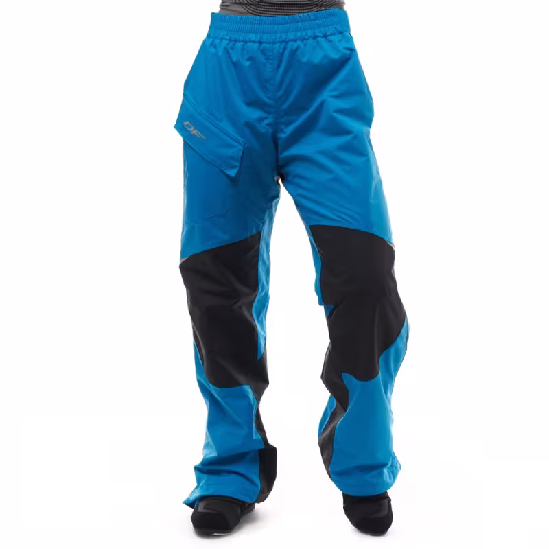 Брюки-дождевики женские Dragonfly EVO Woman 2023 Blue, мембрана, синий, размер S