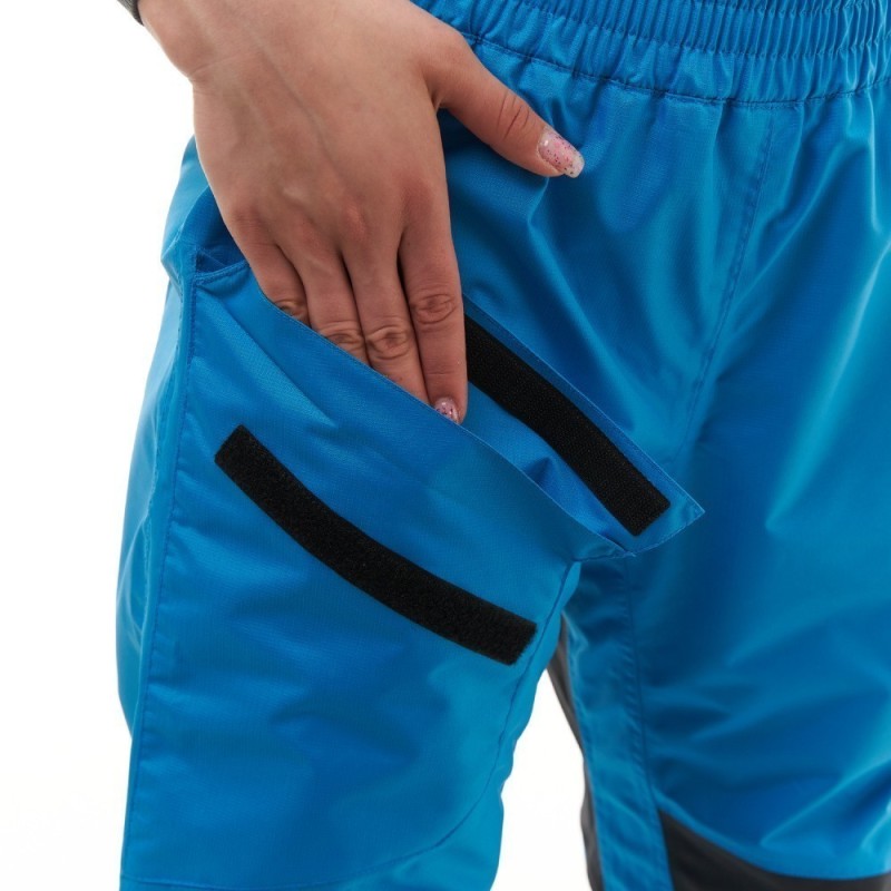 Брюки-дождевики женские Dragonfly EVO Woman 2023 Blue, мембрана, синий, размер L