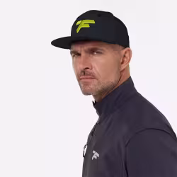 Кепка-бейсболка Finntrail Vibe 9612 Graphite, хлопок, черный, размер универсальный