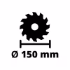 Пила дисковая аккумуляторная Einhell PXC TE-CS 18/150