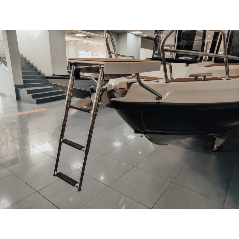 Лодка моторная NorthSilver Star Cabin 655 с лодочным мотором Mercury F 200 Sea Pro DTS