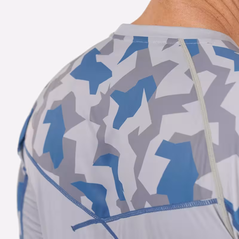 Лонгслив мужской Finntrail Wave 6612 Grey, полиэстер, серый, размер 42-44 (XS), 160-170 см