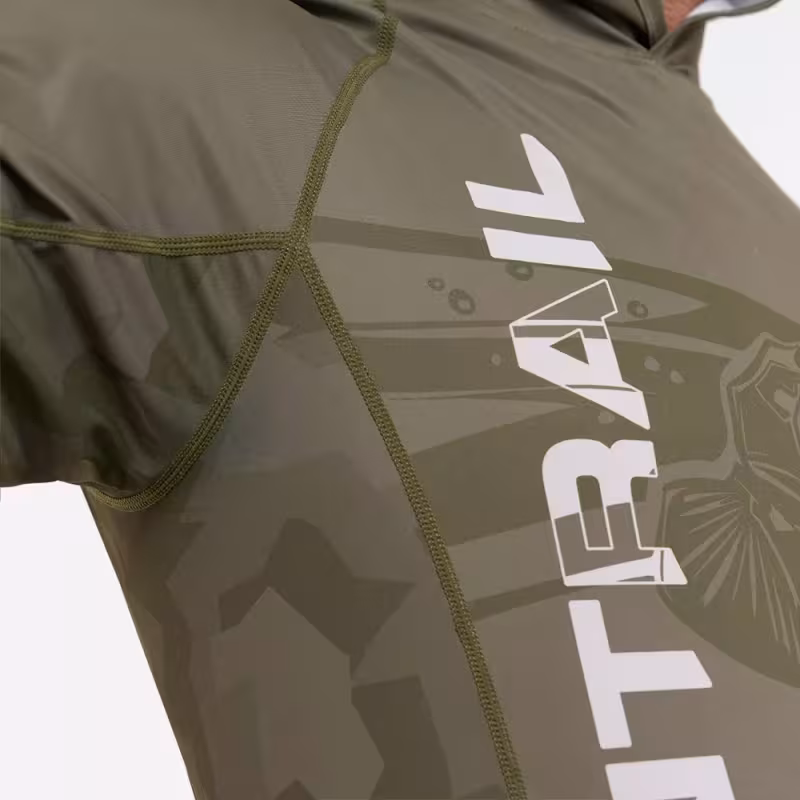 Лонгслив мужской Finntrail Wave Big Fish 6609 KhakI, полиэстер, хаки, размер 50-52 (L), 175-185 см