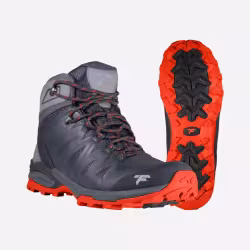 Ботинки мужские треккинговые Finntrail Raid 5171, черный/красный, размер 40