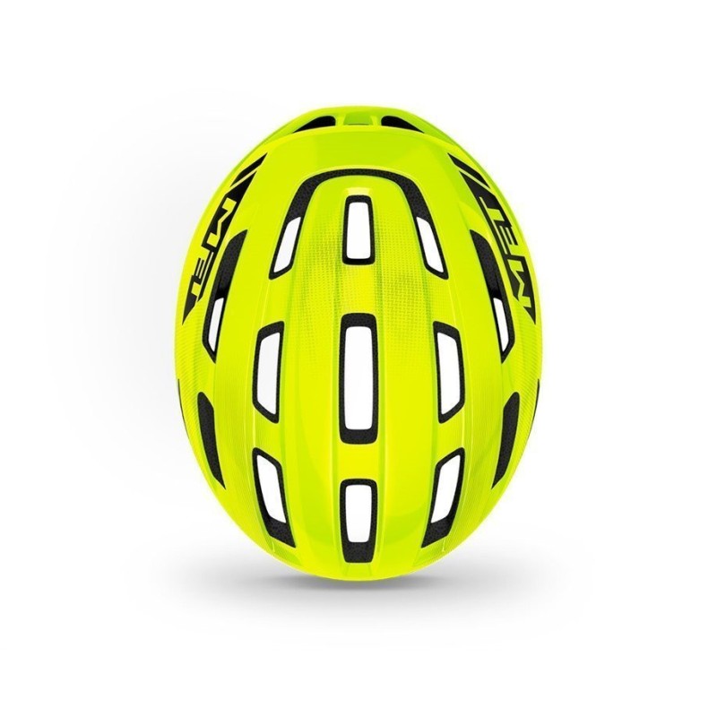 Велошлем Met Miles, желтый/черный, размер M-L, 58-61 см